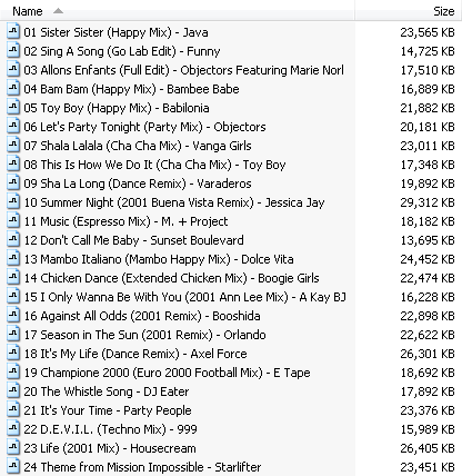 Final Best Dance Non Stop Hits